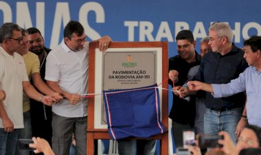 Wilson Lima entrega rodovia Carlos Braga, agora AM-151, totalmente revitalizada em Iranduba