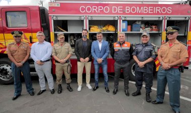 Modernização: Wilson Lima entrega novos veículos e equipamentos para as forças de segurança pública