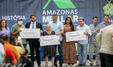 Governador Wilson Lima reassenta mais 192 famílias das comunidades da Sharp e Manaus 2000