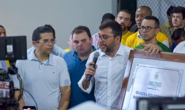 Por meio de indicativo de João Luiz, Governo do Amazonas investe R$ 1,4 milhão em quadra poliesportiva do São Jorge