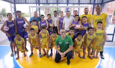 Governador Wilson Lima entrega novo espaço de lazer e esportes do bairro São Jorge, em Manaus