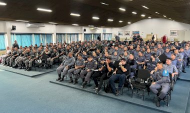 Operação Parintins 2023: PMAM realiza instrução de trabalho da tropa no 56º Festival Folclórico