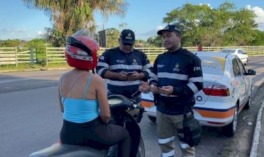 Parintins 2023: Detran Amazonas inicia ações de conscientização e promove blitz educativa