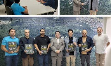 Ufam recebe visita de comitiva do Ibrachina