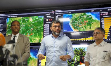 Wilson Lima destaca reforço na operação Tamoiotatá e queda expressiva em desmatamento no Amazonas