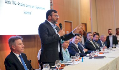 Em evento da ONU, Wilson Lima pede atenção à população amazônida: ‘Não tem como ser sustentável com pobreza’