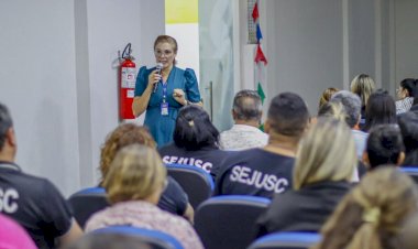 Sejusc realiza capacitação com mais de 130 profissionais que atuam nos PACs