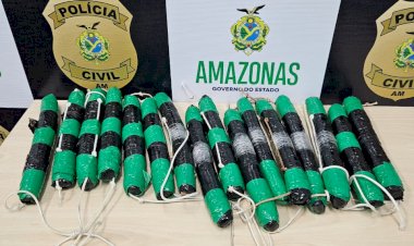 Dupla é presa em flagrante em posse de quatro quilos de oxi no Porto de Manaus