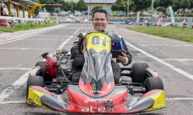 Piloto amazonense realiza preparação no kartódromo do Vila Olímpica para GP de Mil Milhas