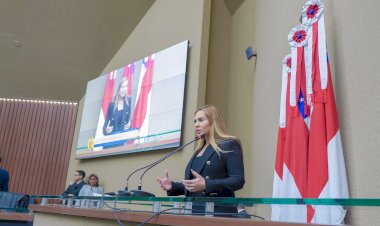 'Meu mandato continuará à disposição da sociedade amazonense', destacou deputada Débora Menezes