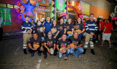 Detran Amazonas promove ação de conscientização no Carnaboi 2024