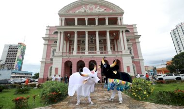 Bumbás de Parintins apresentam programação da temporada bovina 2024