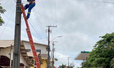 Governo do Amazonas inicia implantação de iluminação LED em Ipixuna