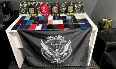 Base Arpão 2: Homem é preso com 42 celulares sem procedência fiscal em Barcelos