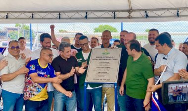 Campo do Noroeste e Arena do Betanhão são inaugurados por indicativos do deputado João Luiz
