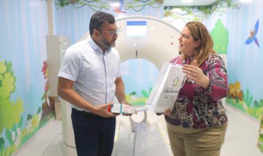 Wilson Lima inicia entrega de novos tomógrafos para rede estadual de saúde