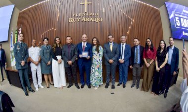 Aleam realiza Sessão Especial em homenagem aos cincos anos da Record Manaus, por iniciativa do deputado João Luiz