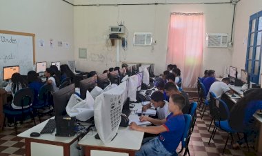 Com emenda de Delegado Péricles, Escola Estadual de Santa Isabel passa a ter laboratório de informática