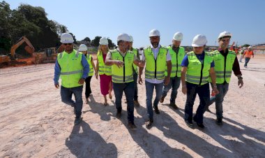 Governador Wilson Lima vistoria avanço das obras do primeiro conjunto habitacional da comunidade da Sharp