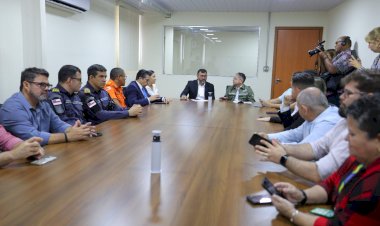 Wilson Lima anuncia ampliação do efetivo para combate às queimadas no sul do Amazonas