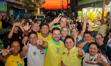 ’Tropa do 22’ do Capitão Alberto Neto e Professora Maria do Carmo ganha as ruas de Manaus
