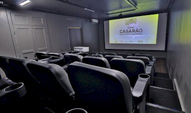 Casarão de Ideias inaugura nova sala de cinema com tecnologia exclusiva no Norte do Brasil