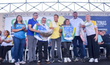 Deputado João Luiz participa com governador Wilson Lima de edição do Governo Presente e entrega de escola revitalizada na zona Leste de Manaus