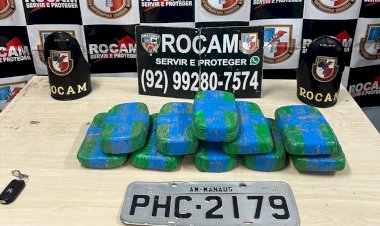 Polícia Militar do Amazonas prende advogada com cerca de 10 quilos de cocaína durante patrulhamento na zona norte