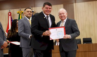 Allan Campelo é diplomado para segundo mandato na CMM