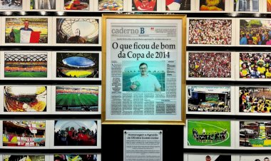 Arena da Amazônia ganha exposição em homenagem ao jornalista Agnaldo de Oliveira Gomes Júnior