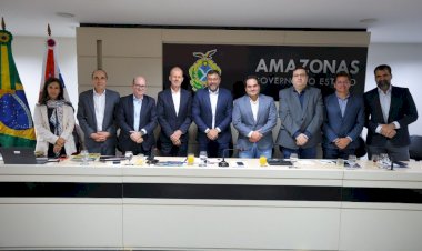 Wilson Lima reúne-se com representantes do Banco Mundial e apresenta potencial de novas matrizes econômicas
