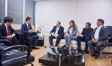 Deputado João Luiz destaca trabalhos do Nuriam ao cônsul-geral do Japão em Manaus durante reunião na Aleam