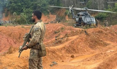 PF, em operação conjunta, inutiliza minas subterrâneas e resgata trabalhadores em condições análogas à escravidão no AM