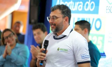 Na Escola da Floresta, governador Wilson Lima abre ano letivo para mais de 190 mil alunos do interior