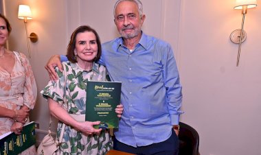 Presidente do TCE-AM participa de lançamento do livro 'Brasil Pós-CF 88', de Samuel Hanan