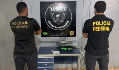 PF prende passageira por tráfico de drogas no aeroporto de Tabatinga