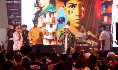Edi Rock se une a rappers manauaras em show histórico na Expo Favela Innovation Amazonas 2025