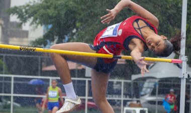 Atleta revelada na Vila Olímpica se destaca no salto em altura e mira Seleção Brasileira