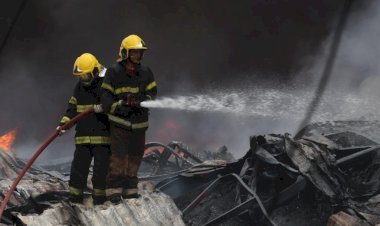 Governo monta força-tarefa para combater incêndio de grandes proporções em Manaus