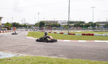 Governo do Amazonas inicia aulas de kart na Vila Olímpica de Manaus