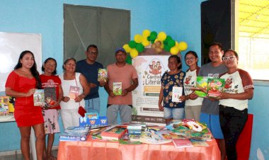 ‘Cantinho Literário’ fortalece leitura e promove inclusão cultural entre crianças ribeirinhas em Alvarães