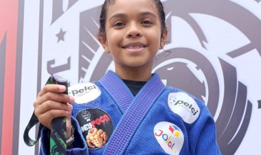 Atleta do Pelci conquista título mundial no Jiu-Jítsu Esportivo Kids em São Paulo