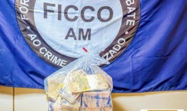 FICCO/AM faz prisão em flagrante e apreensão de aproximadamente R$ 800 mil
