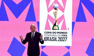 Fifa lança marca da Copa Feminina 2027 em evento no Rio de Janeiro