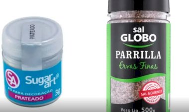 Anvisa suspende venda de sal grosso e pó para decoração