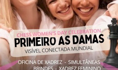 Manaus entra no movimento mundial e realiza grande evento de xadrez feminino no Dia da Mulher
