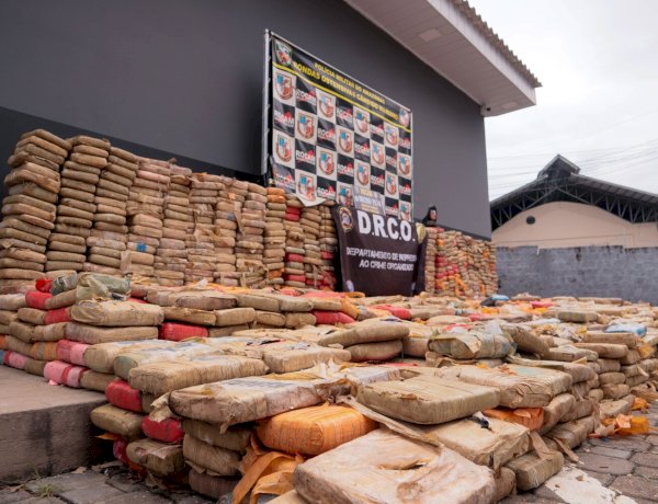Amazonas dobra apreensões de drogas no primeiro bimestre de 2026