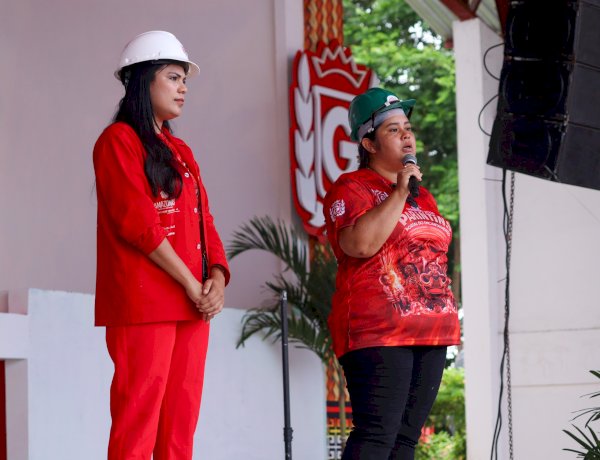 Boi Garantido inicia trabalhos nos galpões com orientações de segurança e ação de saúde para trabalhadores