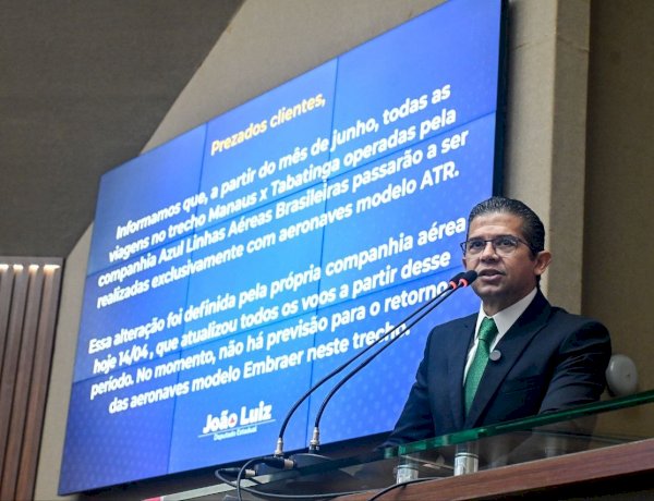 João Luiz denuncia tratamento desigual da Azul a clientes no Amazonas