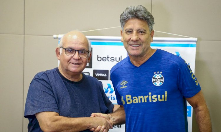 Grêmio confirma renovação com Renato Portaluppi para 2021